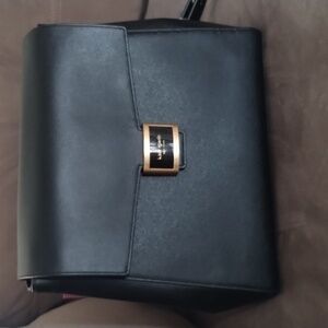Kate Spade textured leather backpack
